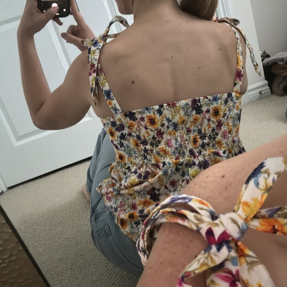 Floral Flowy Top - Picture 3 of 5